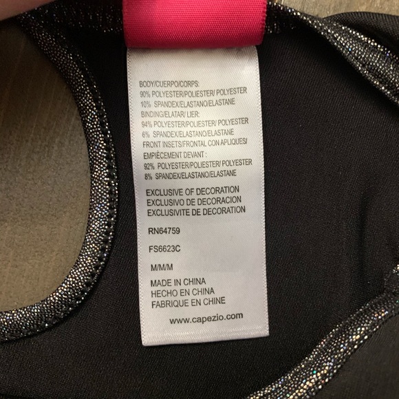 GUC FUTURE STAR black bodysuit size M - Picture 4 of 5